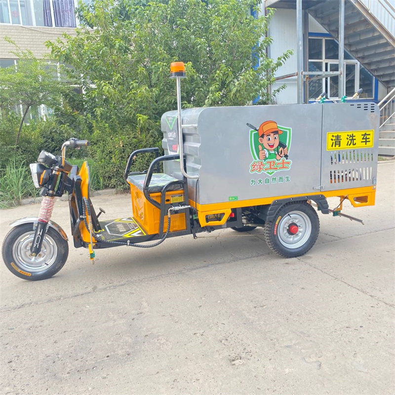 晋城电动高压冲洗车CX700A（不锈钢箱体）