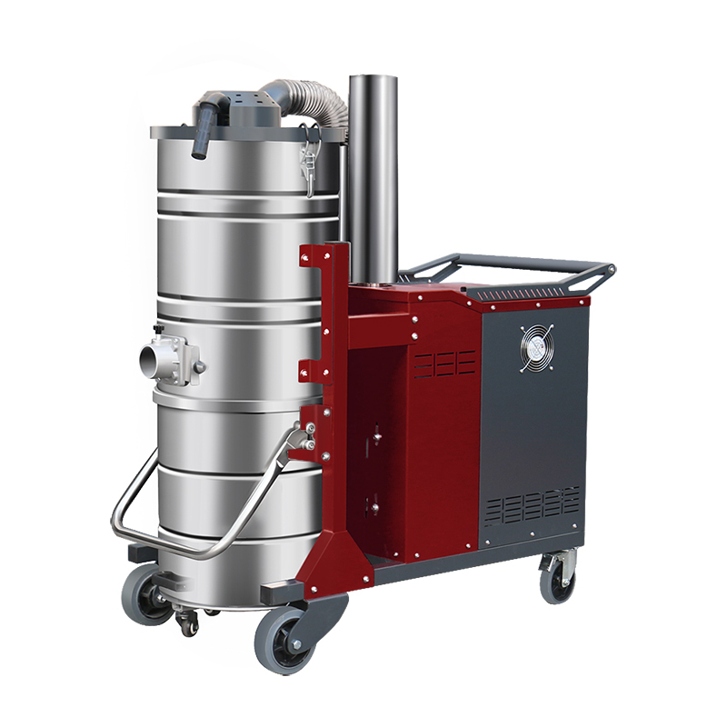晋城坦洁380V 双桶手动反吹工业吸尘器X8系列