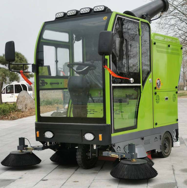 晋城道路清洁广泛应用电动环卫清扫车